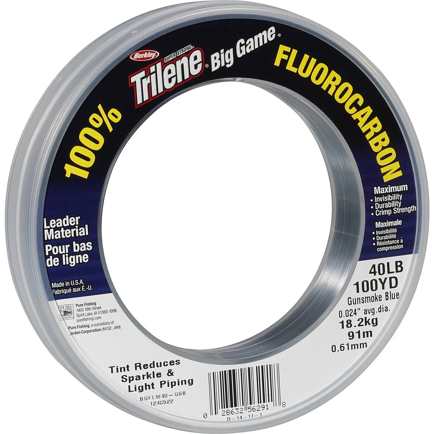 Berkley Big Game Fluorocarbon Clear 3 Berkley Big Game Fluorocarbon Clear