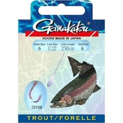 Gamakatsu BKD LS-2210R Forel Onderlijn 7 Gamakatsu BKD LS-2210R Forel Onderlijn -Beste Vistuig Gamakatsu BKD 2210R Trout H010 250cm 31344