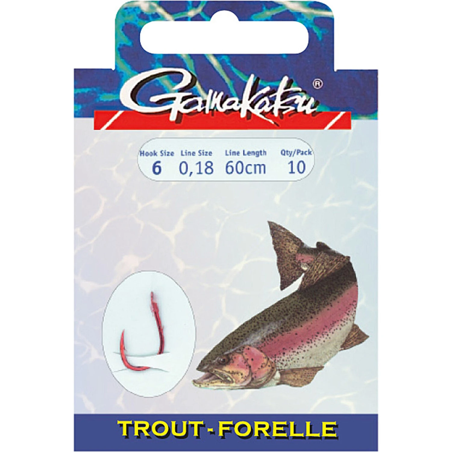Gamakatsu BKS-5330R Trout 60cm 3 Gamakatsu BKS-5330R Trout 60cm