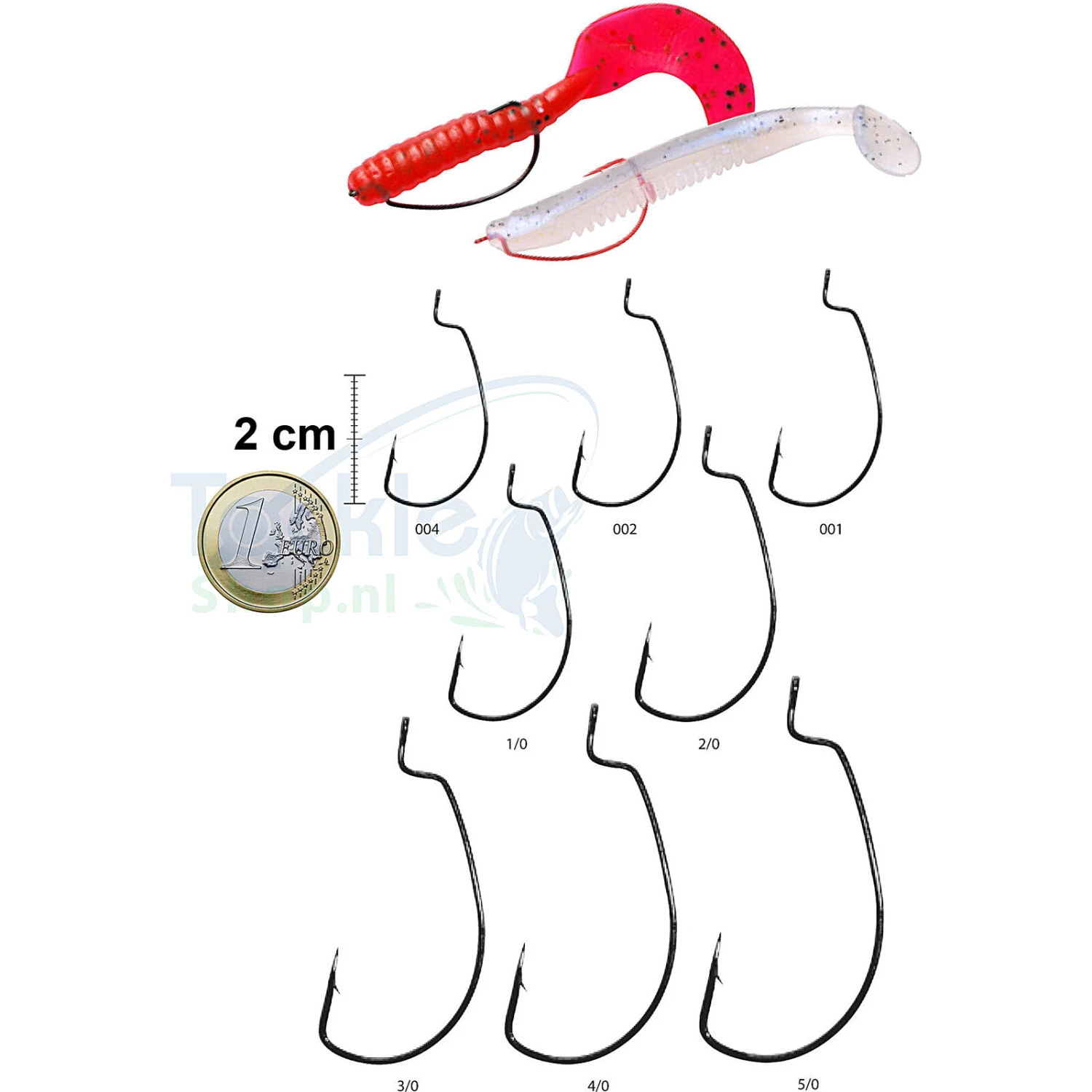 Gamakatsu Hook Worm Offset EWG 4 Gamakatsu Hook Worm Offset EWG - Afbeelding 2