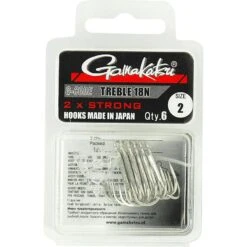 Gamakatsu Treble 18 8 Gamakatsu Treble 18 -Beste Vistuig Gamakatsu Treble 18 Zwart H006 31691