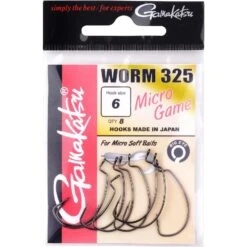 Gamakatsu Worm 325 Micro Game -Beste Vistuig Gamakatsu Worm 325 Micro Game 6 40523