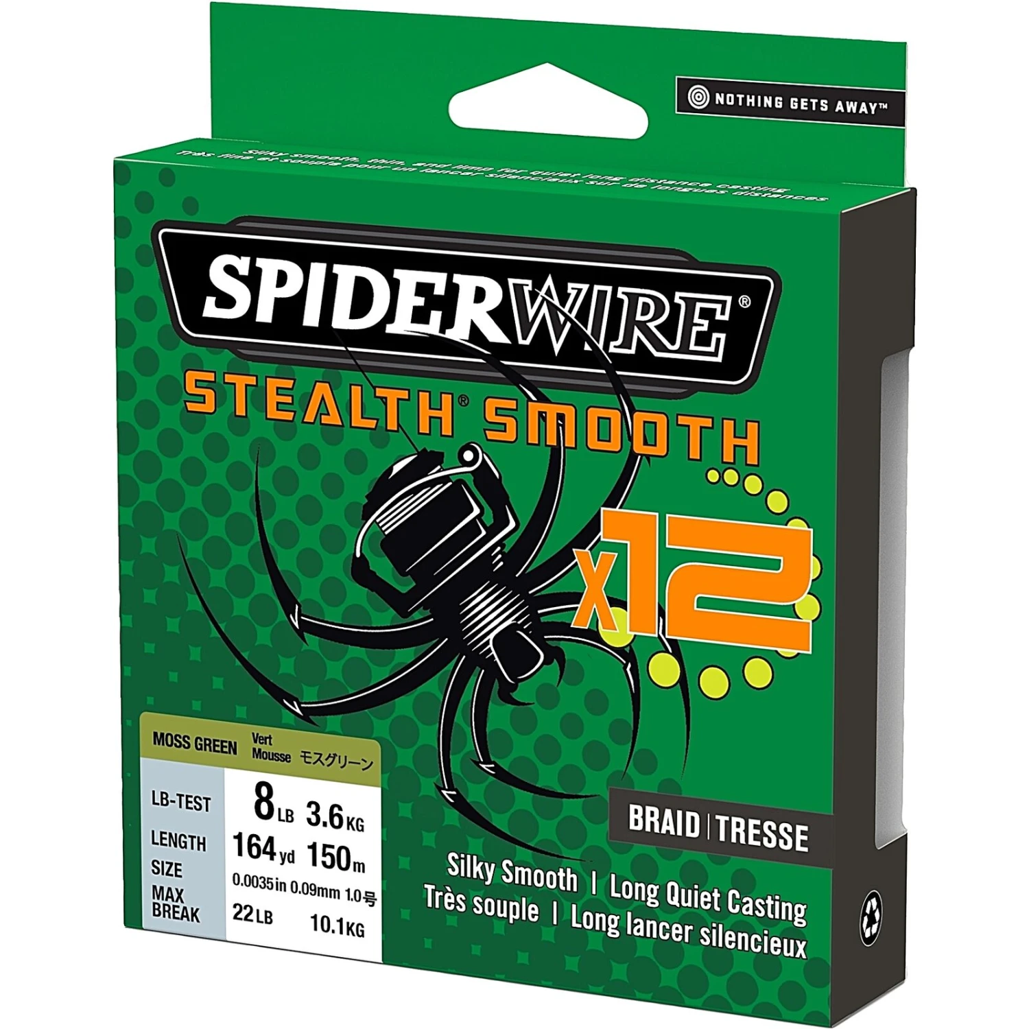Spiderwire Stealth Smooth 12 Moss Green 2 Spiderwire Stealth Smooth 12 Moss Green
