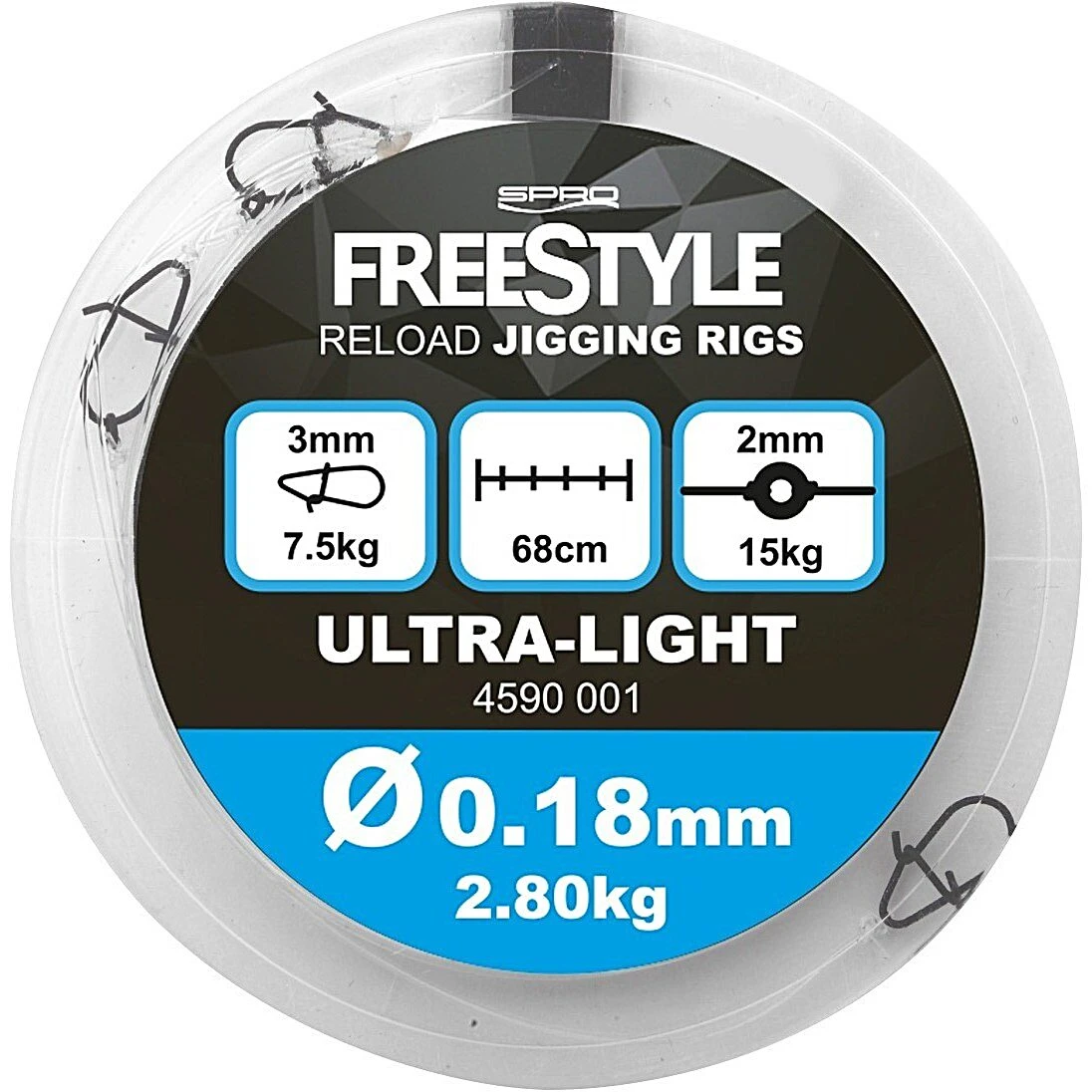 Spro Freestyle Reload Jig Rig 4 Spro Freestyle Reload Jig Rig - Afbeelding 2