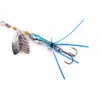 Spro Larva Mayfly Micro Spinner 1 Spro Larva Mayfly Micro Spinner -Beste Vistuig Spro Larva Mayfly Micro Spinner Single 5cm 4gr Chrome Blue 59031